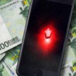 La app I am rich con tanti euro sullo sfondo